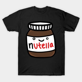 Cute jar of Nutella sticker design T-Shirt